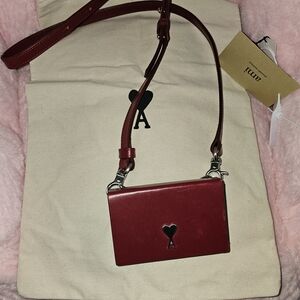 Ami Red Crossbody Bag